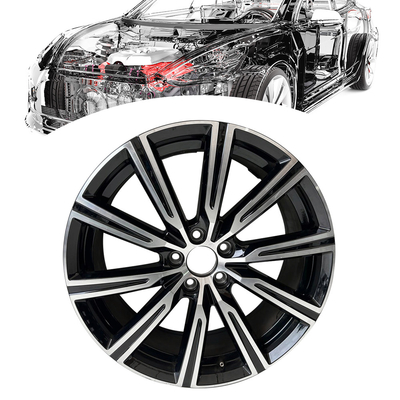 19 بوصة MK2 أسود الماس قطع سبيكة عجلة 31423852 ل XC60